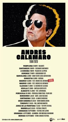 Koncert Andrésa Calamaro - Kolumbijski Szturm Namiętności i Rock'n'Rolla!